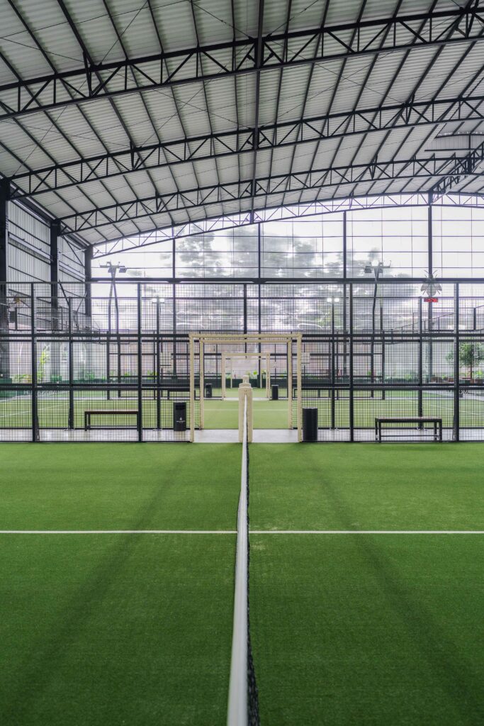 Detail Lapangan Padel Monarch Pejaten