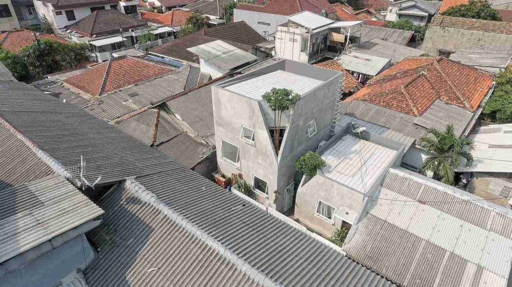 Project Rumah Karya Delution di Gang Sempit