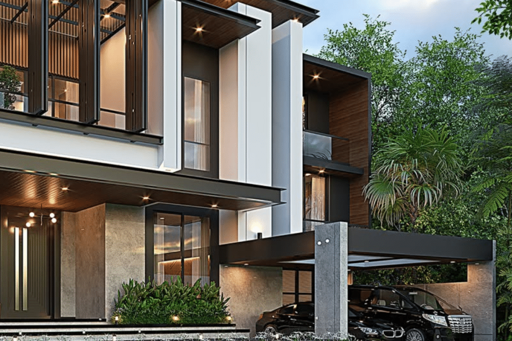 Rumah Industrial 3 lantai
