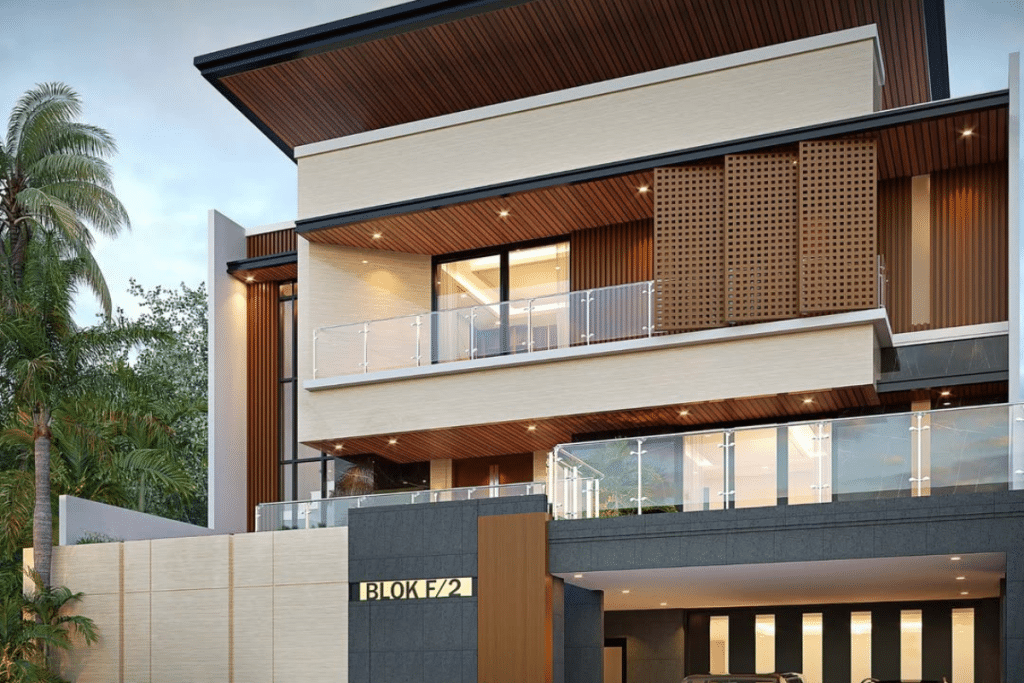 Rumah Mewah Minimalis modern