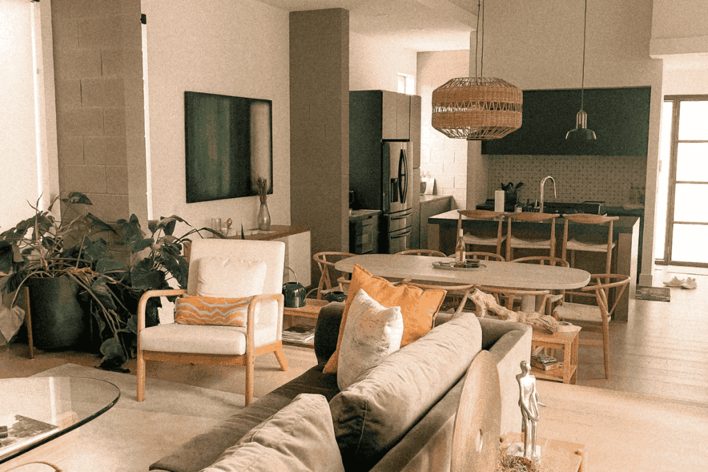 Desain Interior Mid Century modern