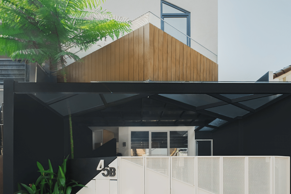 Hunian Mewah Minimalis Geometris