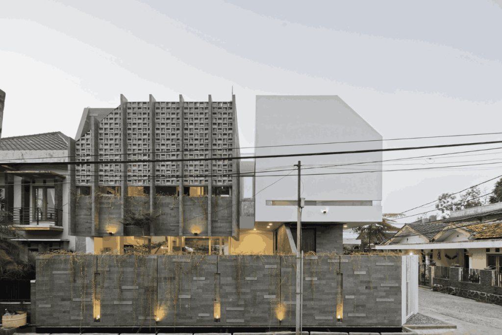 Fasad Rumah Industrial