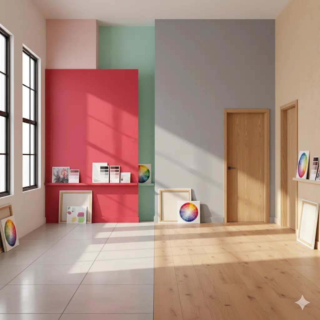 warna dan lingkungan sekitar