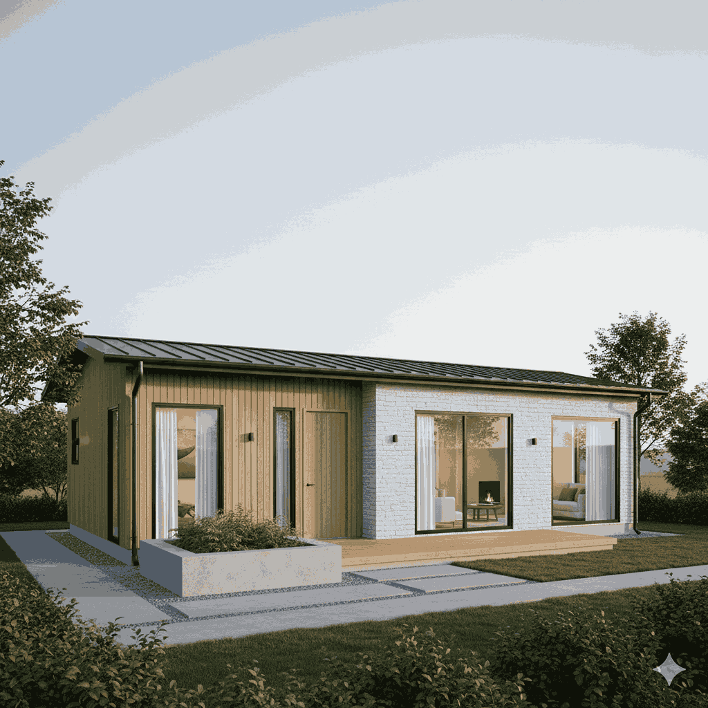 rumah idaman konsep Skandinavia