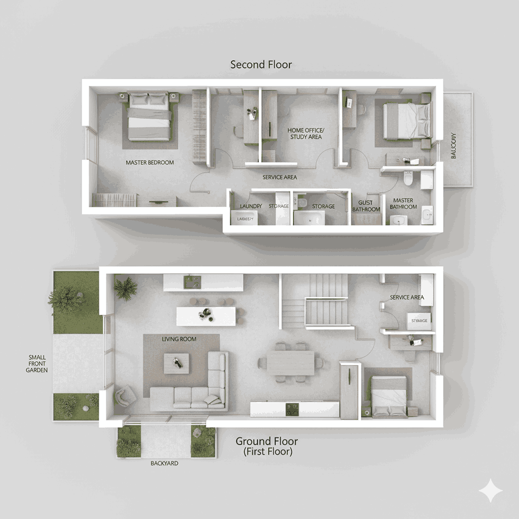 rumah idaman konsep growing house