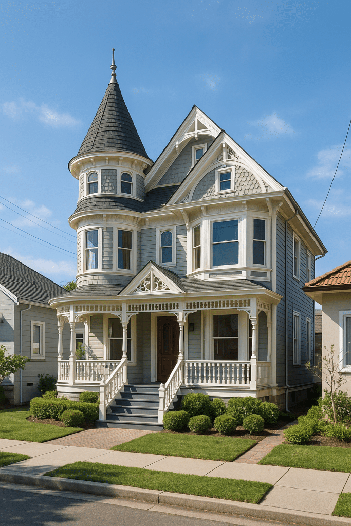 American Victorian Queen Anne