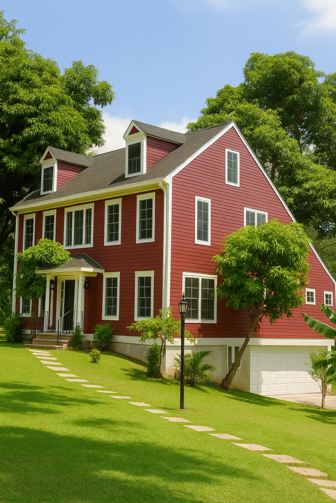 Colonial Saltbox House