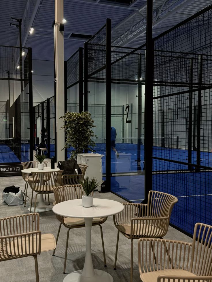 elemen lapangan padel