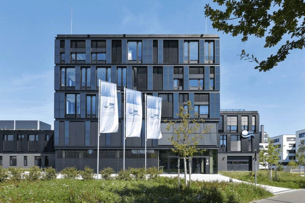 desain fasad kantor 1 lantai