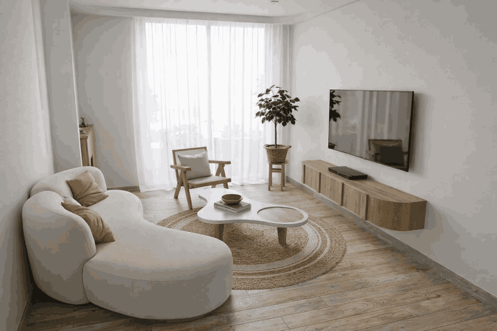 contoh ruang tamu minimalis