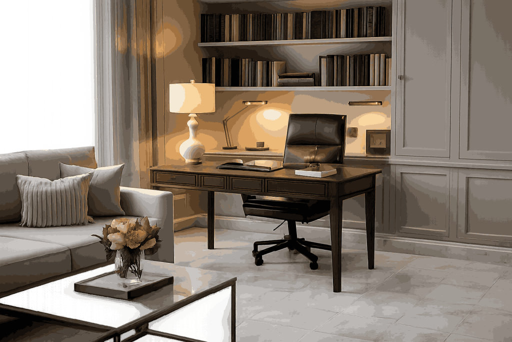 ruang kerja mewah