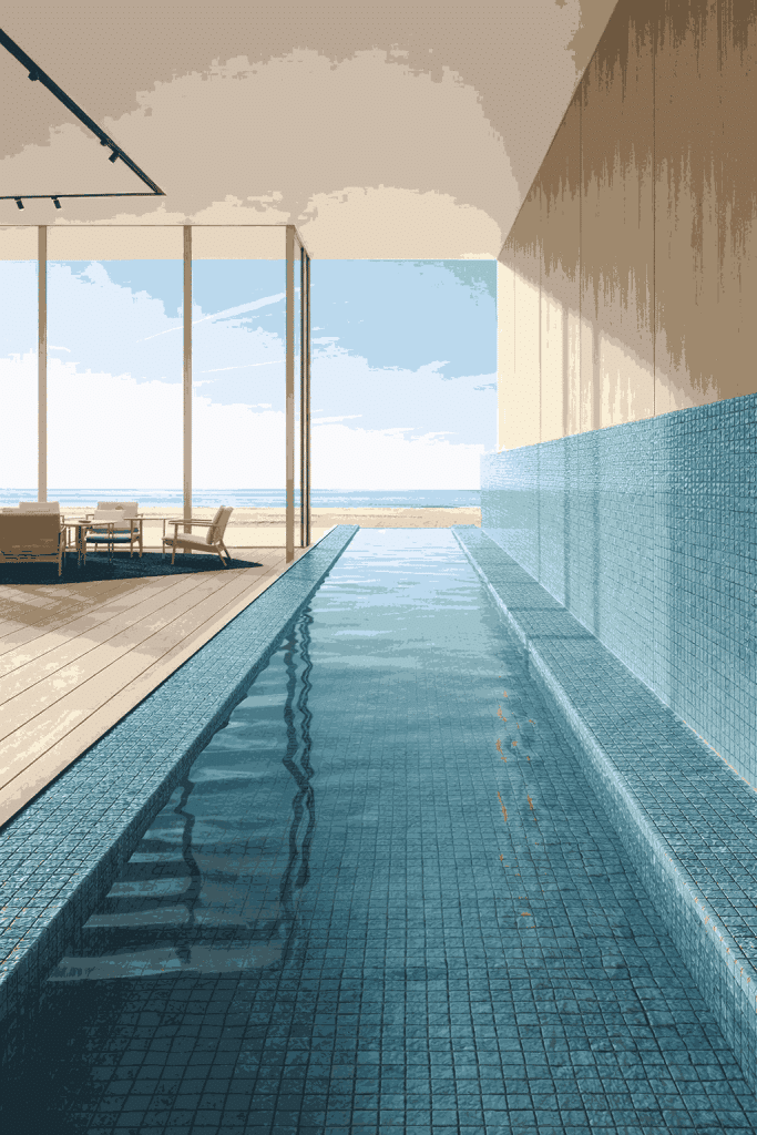 kolam renang ubin mozaik