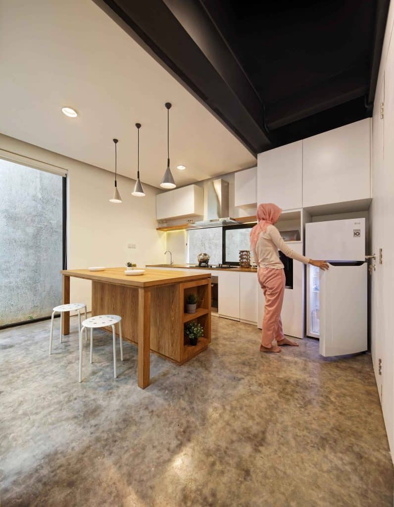 open space belakang rumah