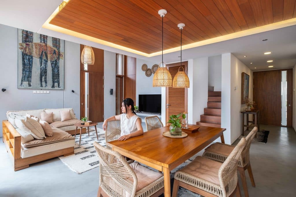 interior ruang keluarga modern