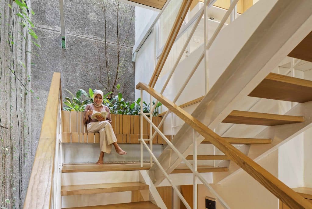 contoh rumah open space karya Delution