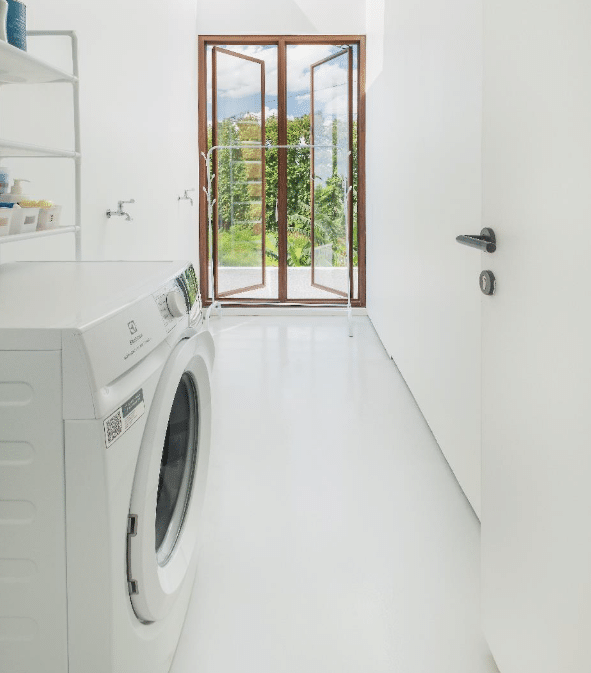 contoh desain ruangan laundry