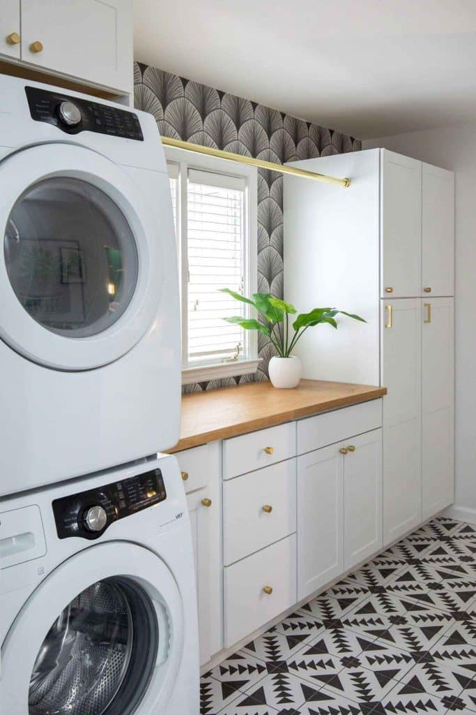 laundry room modern