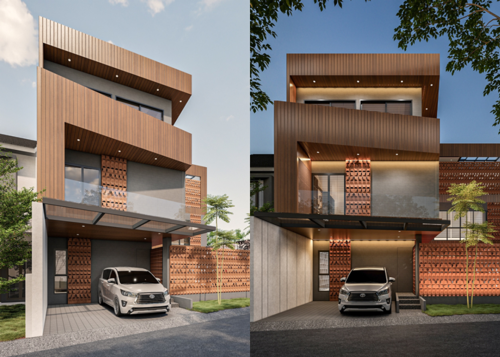 rumah tropis modern