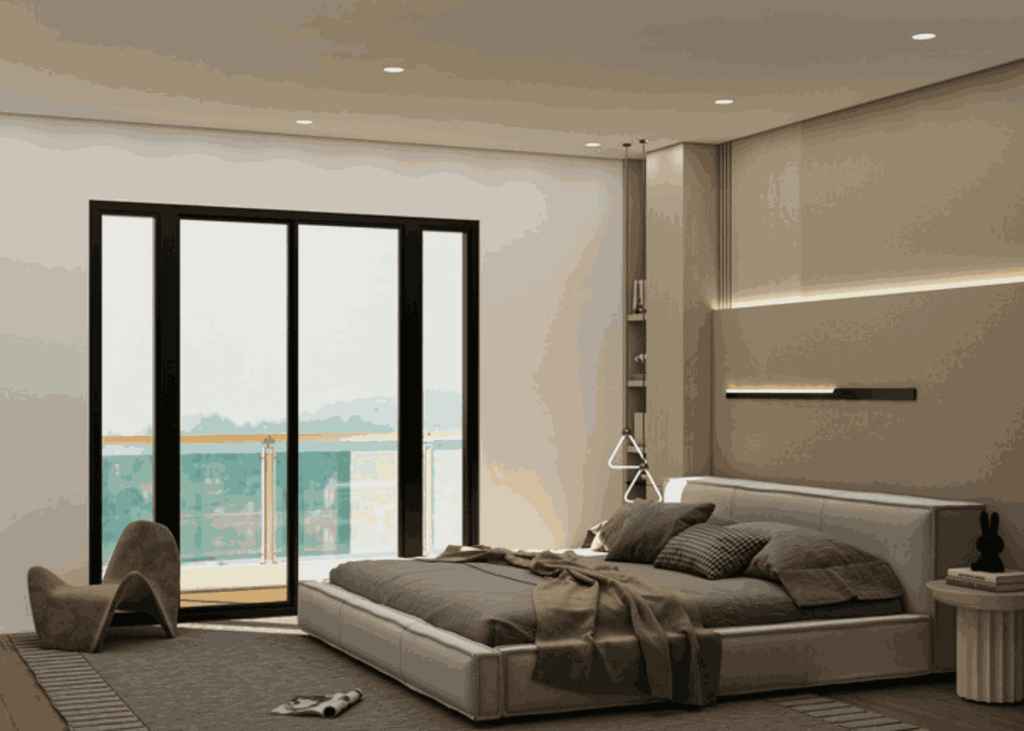 contoh desain kamar tidur suami istri