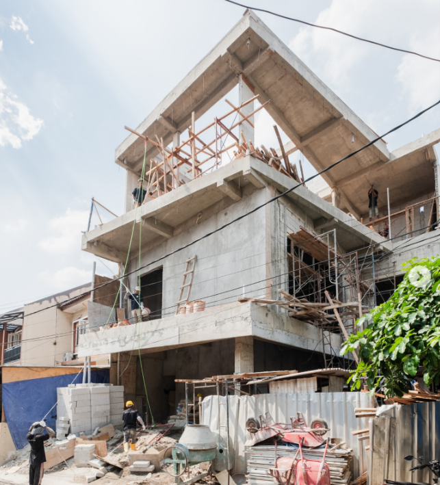 Pondasi rumah sebagai dasar struktur bangunan