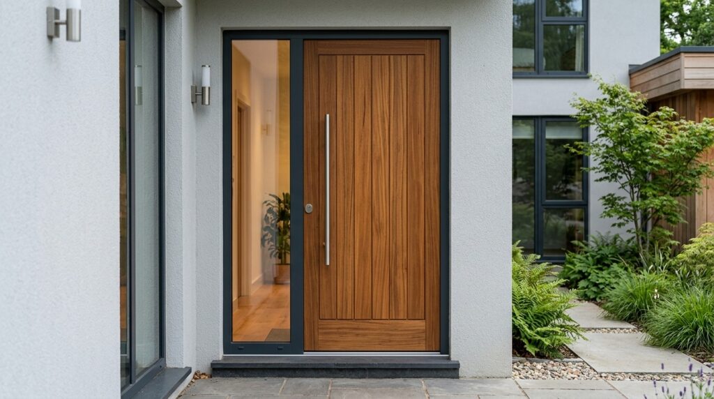 Pintu dan kusen kayu rumah