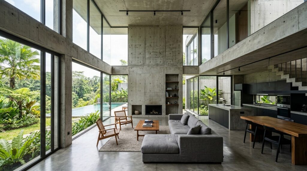 Material rumah gaya modern minimalis