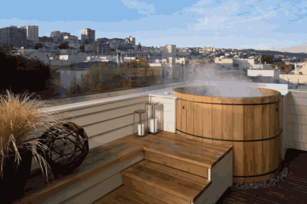 Jacuzzi di rooftop