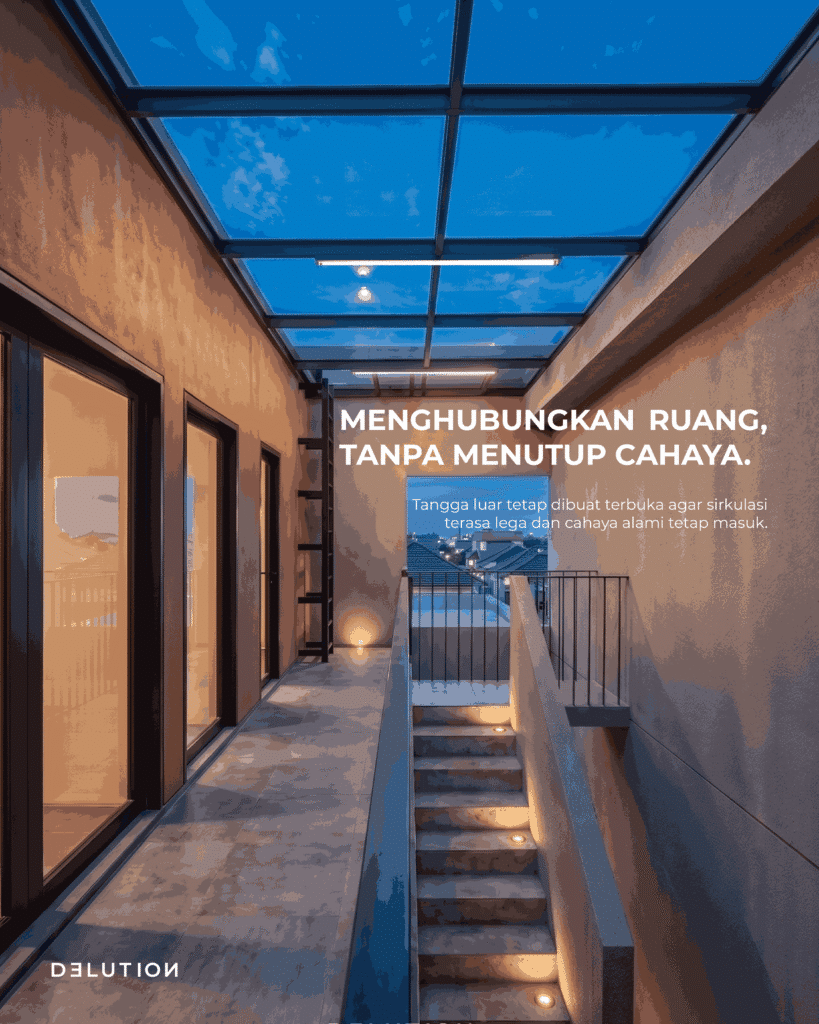 Pencahayaan  tangga